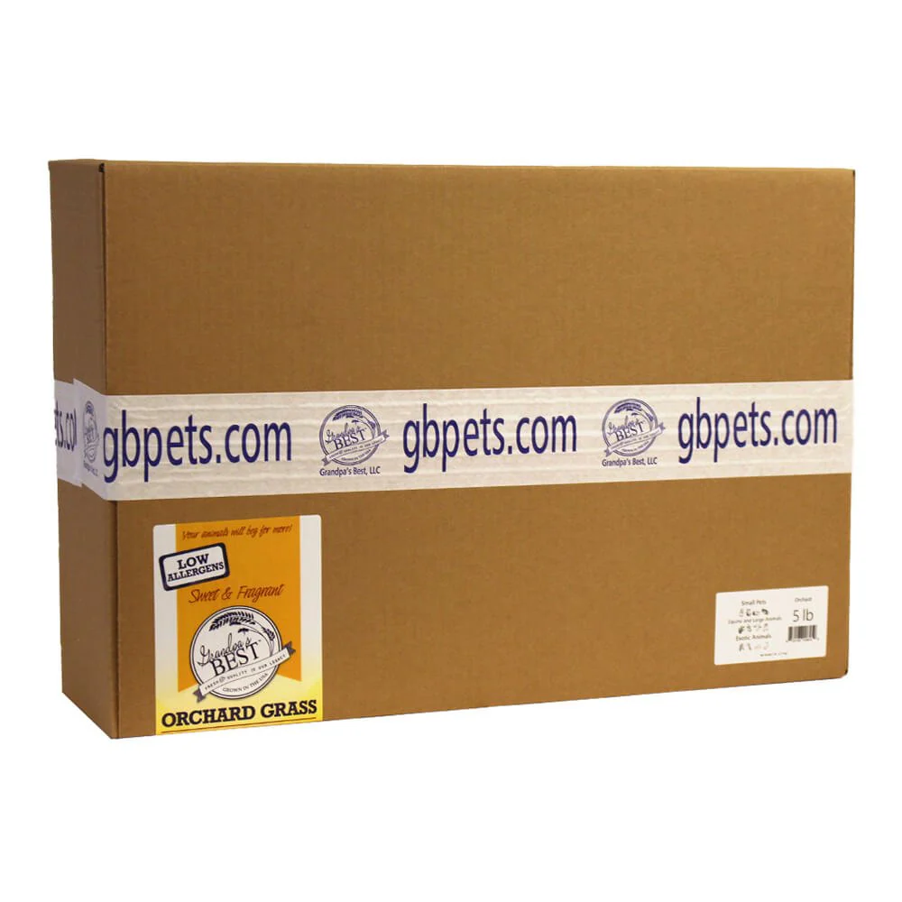 Grandpa's Best Orchard Grass Loose Boxed Hay - Nail Gallerys