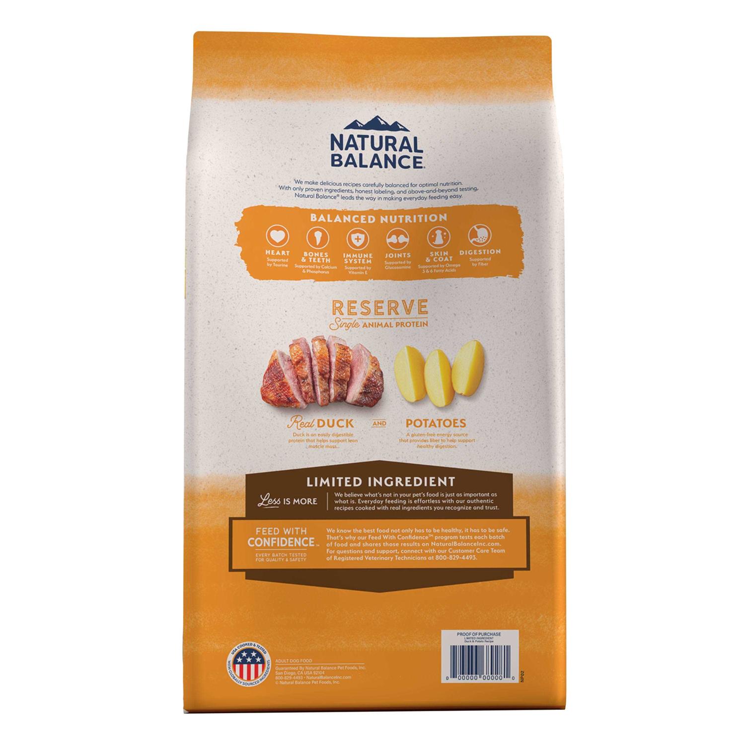 Natural Balance Limited Ingredient Reserve Duck & Potato Recipe Grain-Free Dry Dog Food - Nail Gallerys
