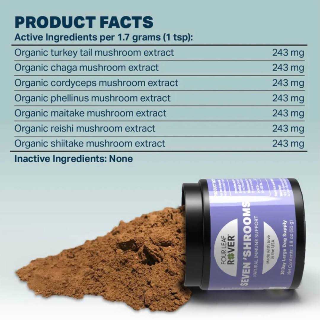 Four Leaf Rover Organic Seven ‘Shrooms - Nail Gallerys