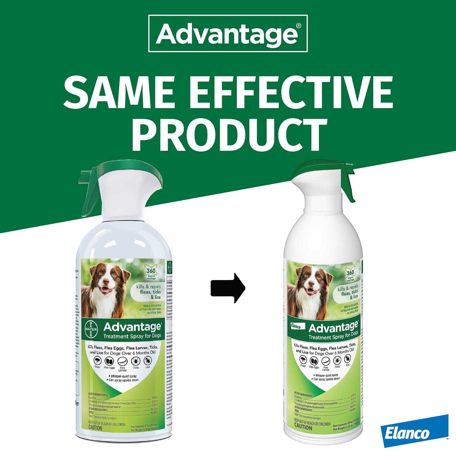 Advantage Flea & Tick Treatment Spray for Dogs - Nail Gallerys