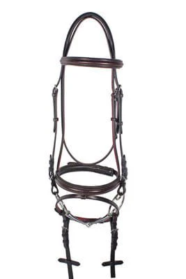 Nunn Finer Galway Bridle, Havana - Nail Gallerys