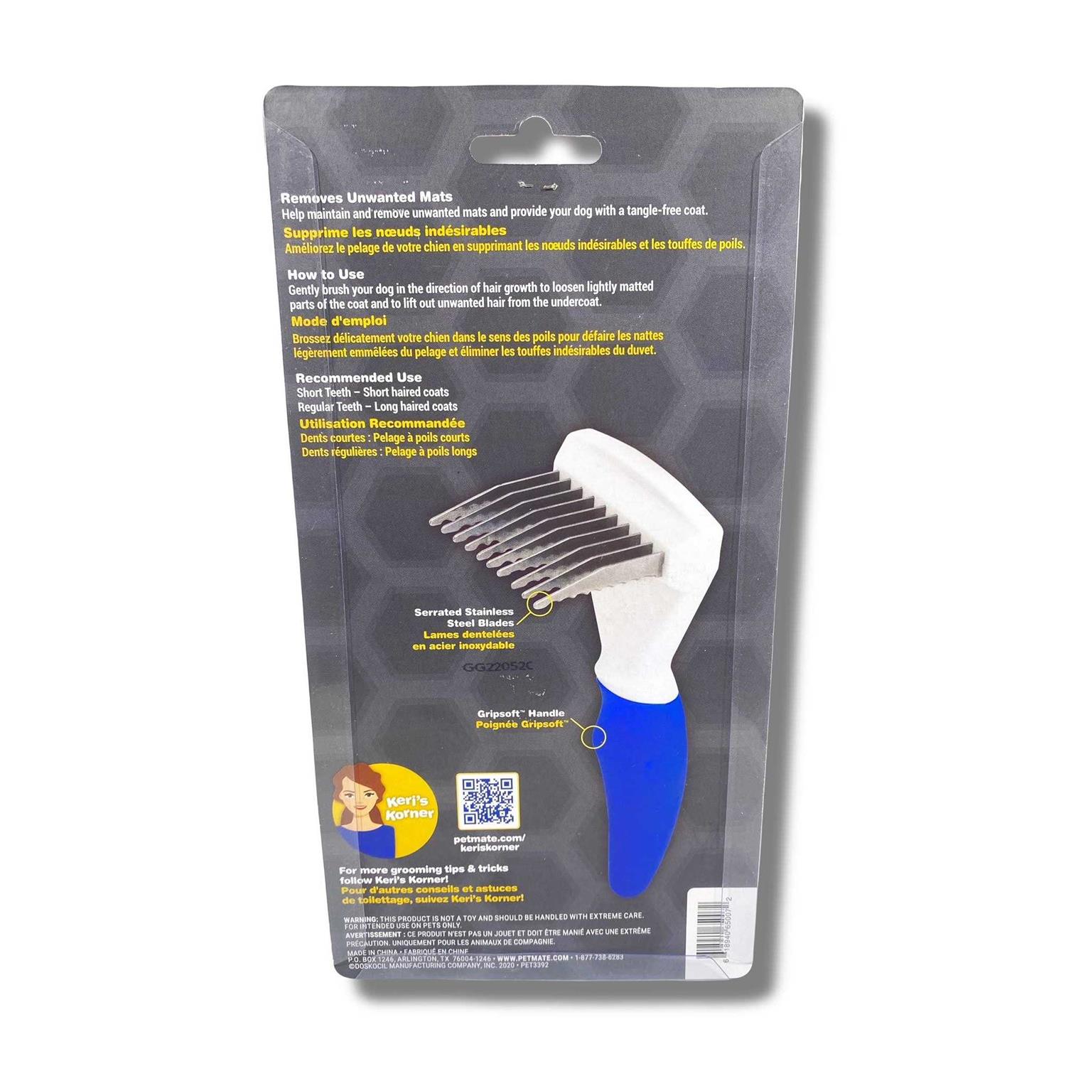 JW Gripsoft Dematting Rake - Nail Gallerys