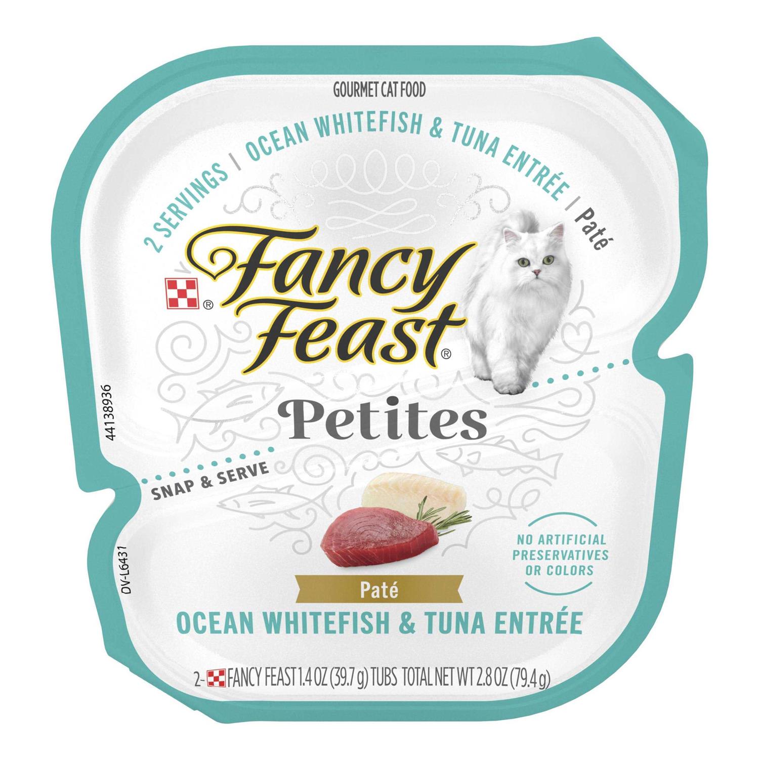 Fancy Feast Petites Ocean Whitefish & Tuna Pate Wet Cat Food - Nail Gallerys