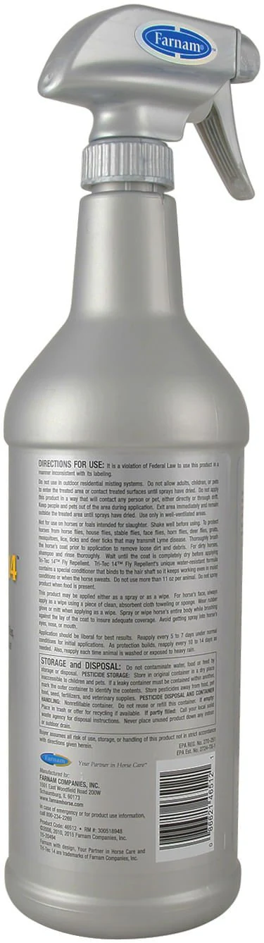TRI-TEC 14 Fly Repellent - Nail Gallerys