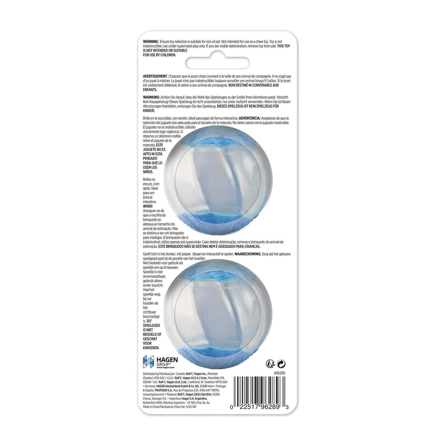 Zeus Duo Ball Dog Toy with Squeaker - Nail Gallerys