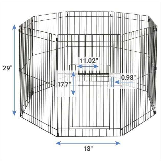 Frisco Wire Small Pet Playpen with Door - Nail Gallerys