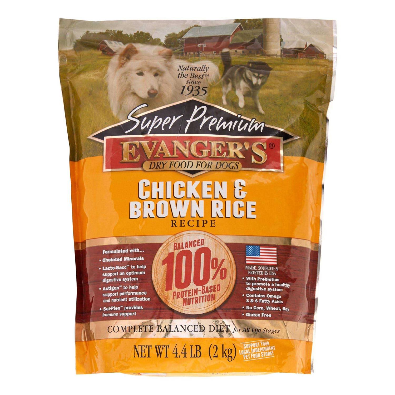 Evanger’s Super Premium Chicken with Brown Rice Dry Dog Food - Nail Gallerys