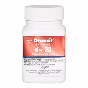 Rx Droncit for Cats, 23 mg Tablets - Nail Gallerys