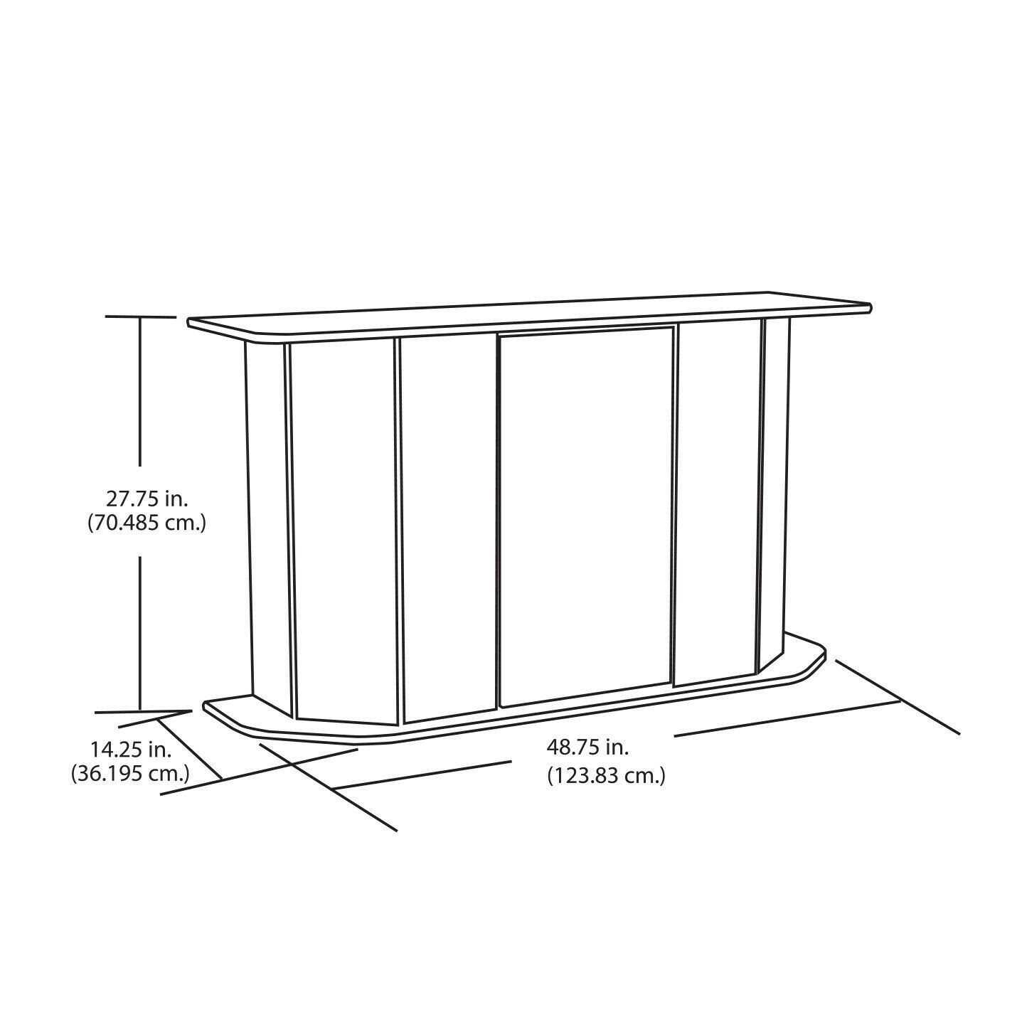 Aqua Culture 38/55 Gallon Wood Aquarium Stand - Nail Gallerys