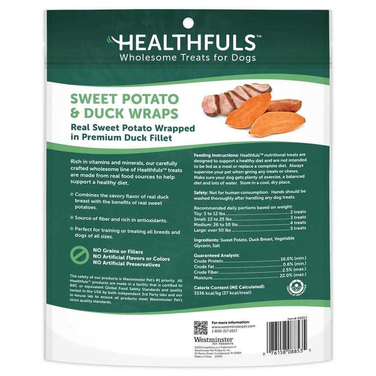 Healthfuls Duck & Sweet Potato Treats 16 oz - Nail Gallerys