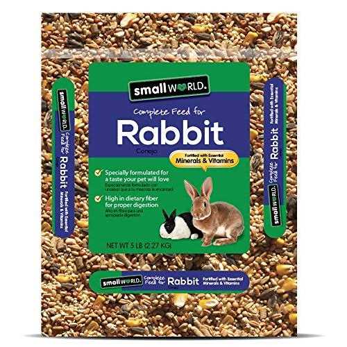 Small World Complete Rabbit Feed Fortified with Essential Minerals & Vitamins - Nail Gallerys