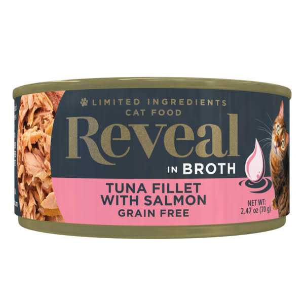Reveal Grain Free Tuna Fillet Broth Wet Cat Food - Nail Gallerys