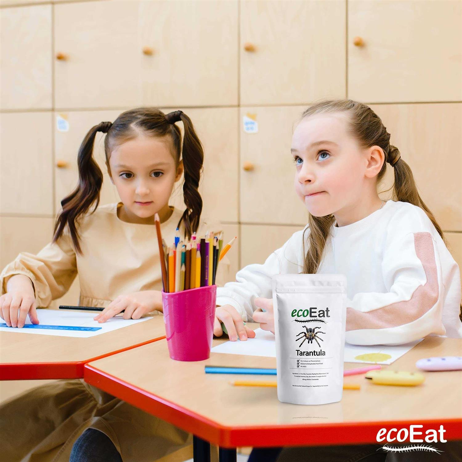 ecoEat Edible Tarantula Spider 100% Edible Bug Edible Dehydrated Zebra Tarantula Insect - Nail Gallerys