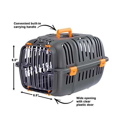 Ferplast Jet Pet Carrier Value Dog Carrier Suitable for XS Dog Breeds & Small Cats - Nail Gallerys