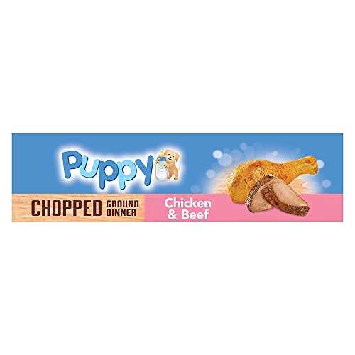 Pedigree Chopped Ground Dinner with Chicken & Beef Puppy Canned Wet Dog Food, 13.2-oz, case of 12 - Nail Gallerys
