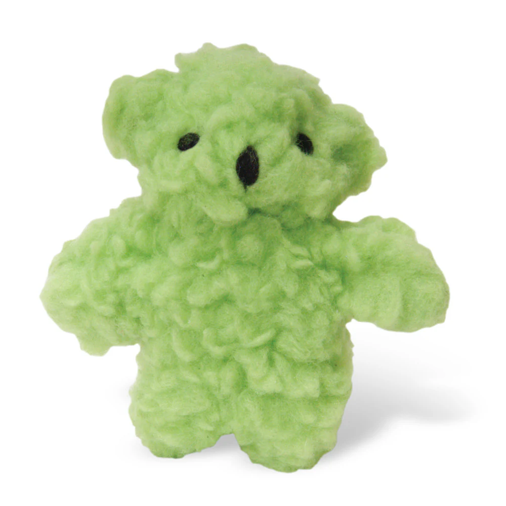 Fleecy Bear Dog Toy with Squeaker, Each - Nail Gallerys