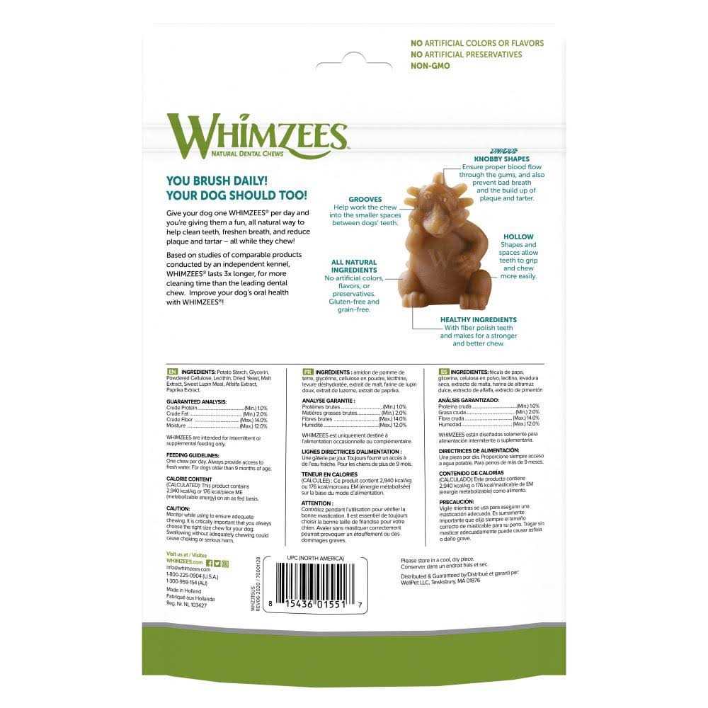 Whimzees Hedgehog Dental Dog Treats - Nail Gallerys