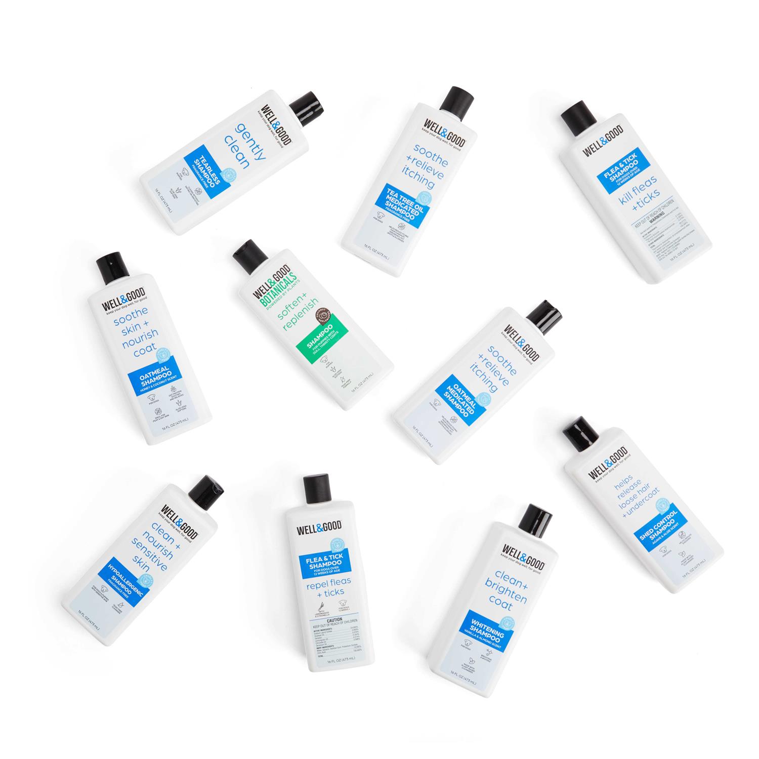 Well & Good Oatmeal Medicated Dog Shampoo - Nail Gallerys