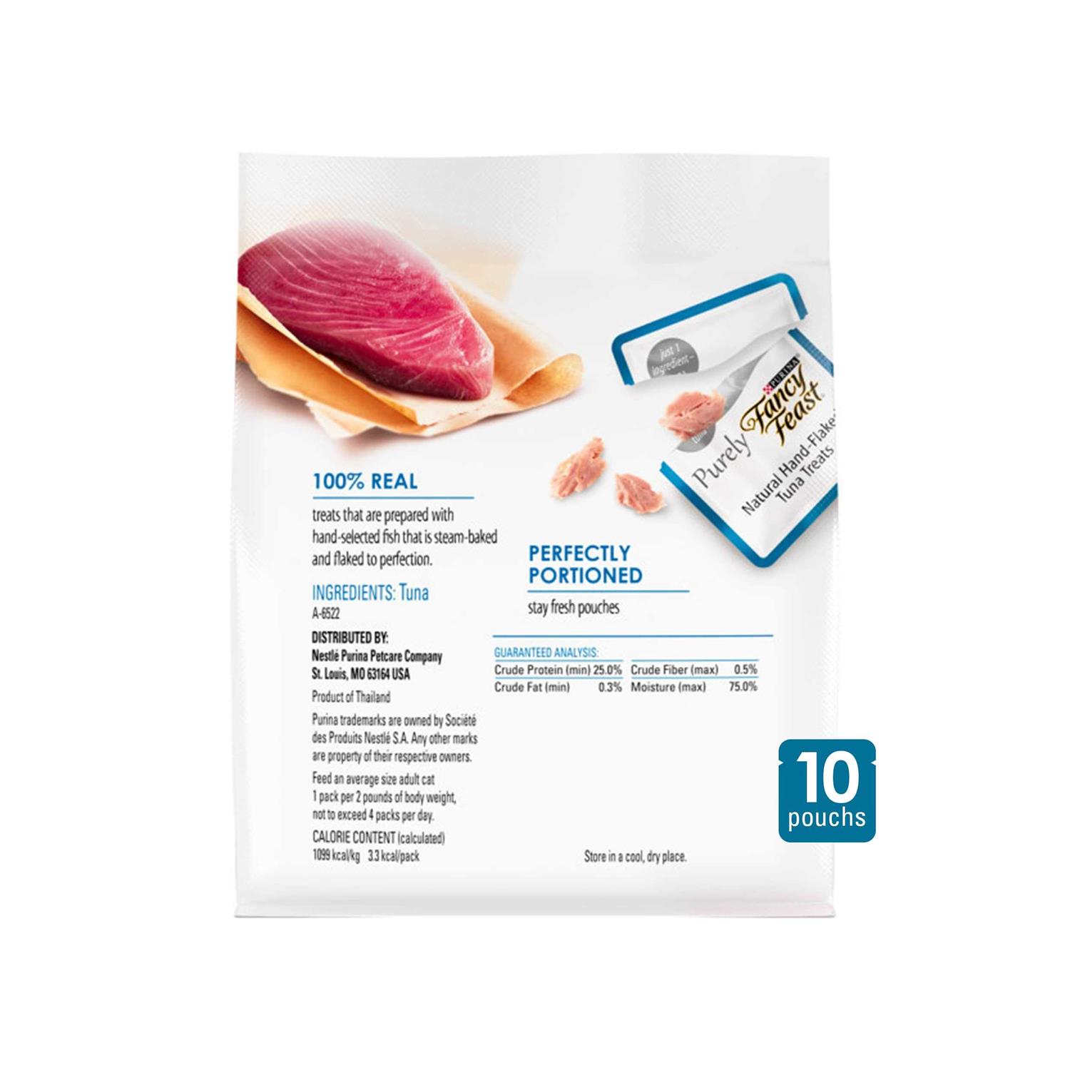 Fancy Feast Purely Natural Hand-Flaked Tuna Cat Treats - Nail Gallerys