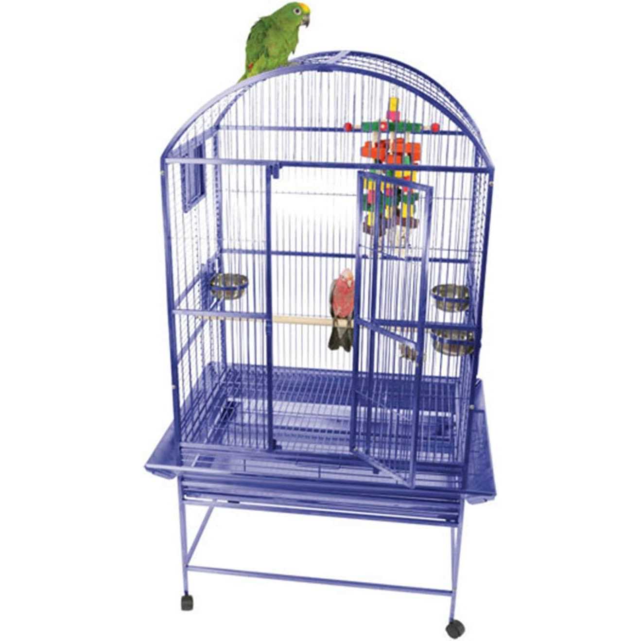 A E Double Flight Cage with Divider - Nail Gallerys