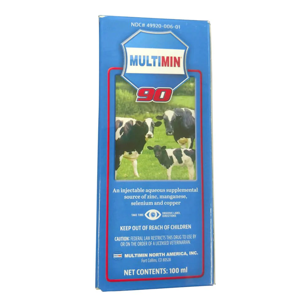 Rx Multimin 90 Injection for Cattle - Nail Gallerys