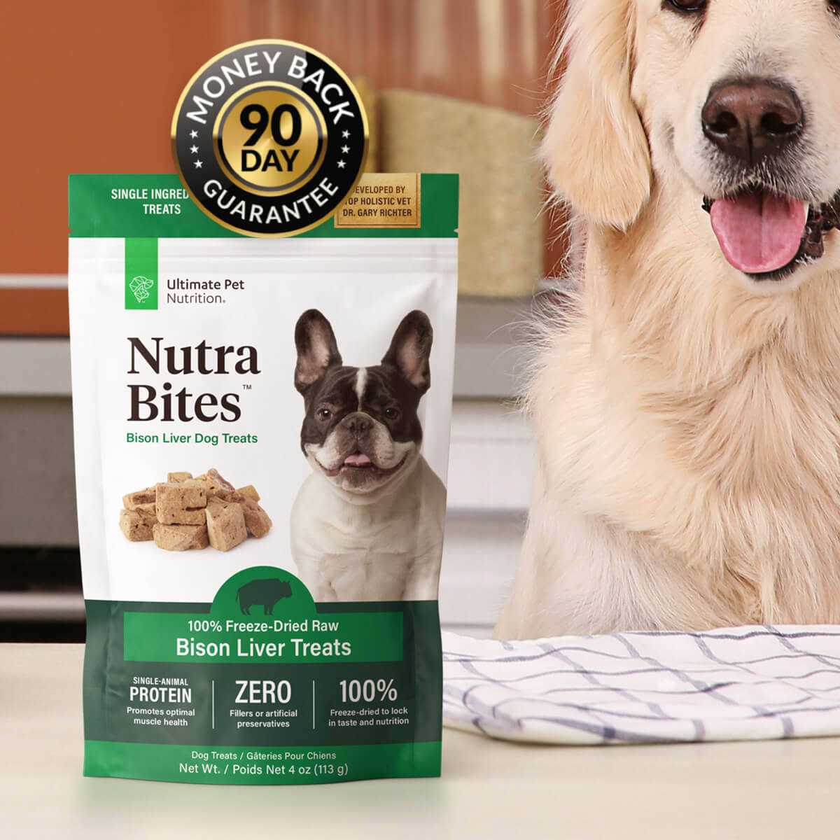 Ultimate Pet Nutrition Nutra Bites Liver Freeze-Dried Dog Treats - Nail Gallerys