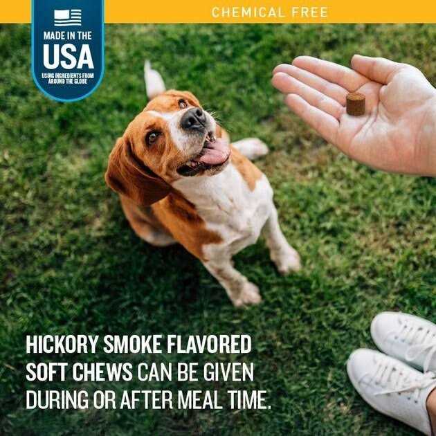 VetIQ Hickory Smoke Flavored Soft Chews Flea & Tick Support for Dogs - Nail Gallerys