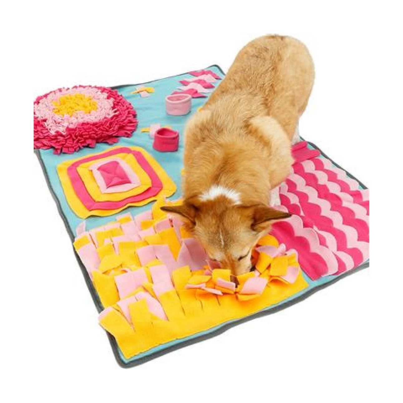 Pet Life Sniffer Snack Interactive Feeding Pet Snuffle Mat - Nail Gallerys
