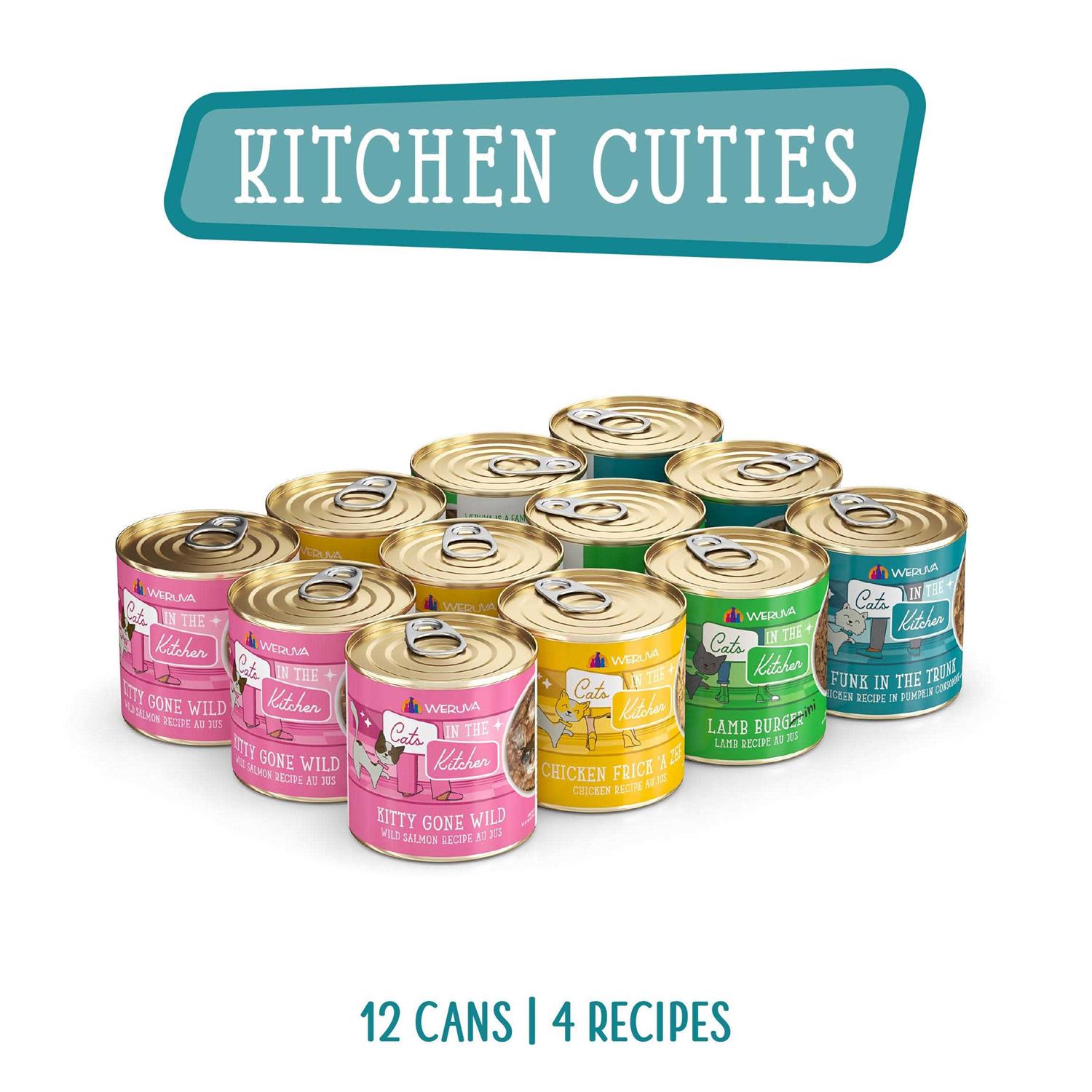 Weruva Cats in the Kitchen Cuties Cat Food Variety Pack - Nail Gallerys