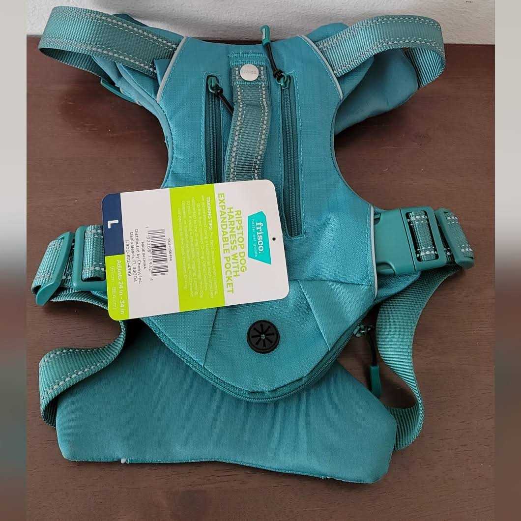 Frisco Dog Friso Ripstop Dog Harness with Expandable Pocket - Nail Gallerys