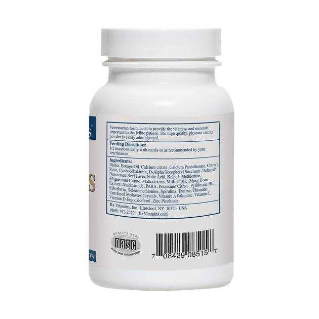 Rx Vitamins Rx Essentials Powder Multivitamin for Cats - Nail Gallerys