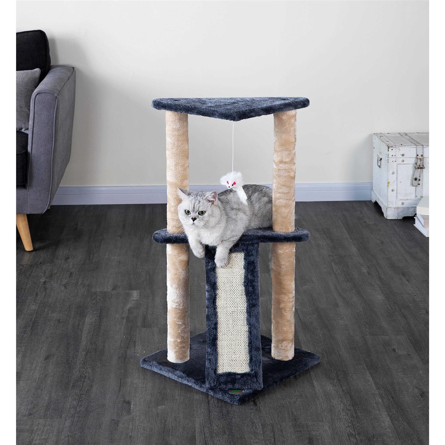 Go Pet Club 35 in. Kitten Cat Tree - Nail Gallerys