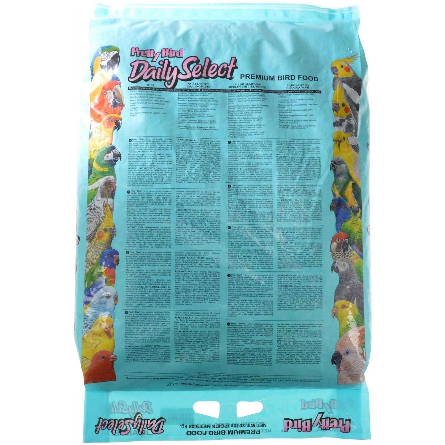 Pretty Bird Daily Select Premium Bird Food - Nail Gallerys