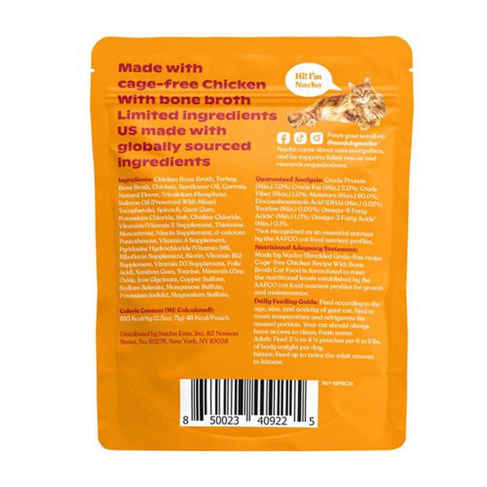 Made By Nacho Digestive Support Cage-Free Chicken Puree Meal Topper with Bone Broth - Nail Gallerys