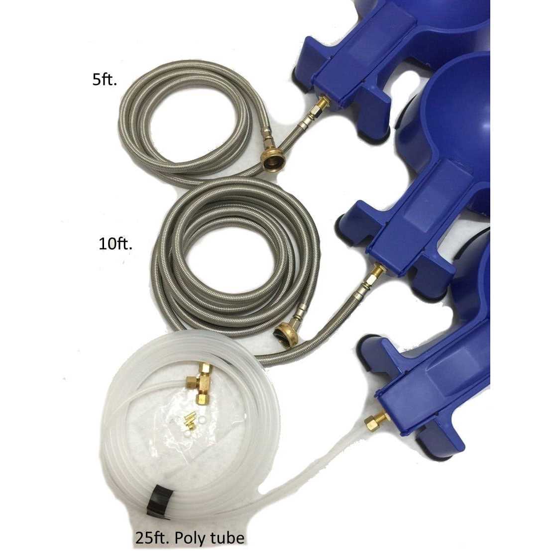 Easy-Clean Water Bowl The Easy-Clean Auto-Fill Water Bowl For Dog with Long Stainless Steel Hose - Nail Gallerys