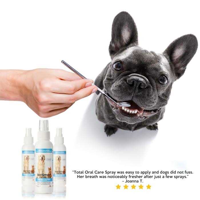 VetSmart Formulas Dog Breath Freshener Eliminate Bad Breath and Prevent Oral Disease in Dogs and Cats - Nail Gallerys