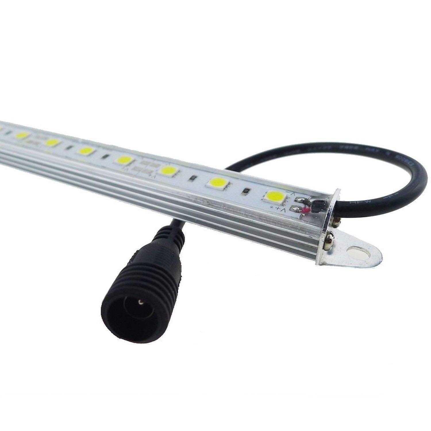 LEDENET 12In 6500k-7000k White Super Bright 18LEDs 5050 Aquarium LED Strip Lighting for Fish Tanks - Nail Gallerys
