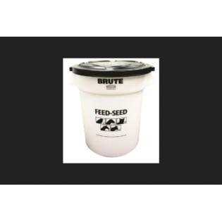 Rubbermaid Brute 1868861 Feed-Seed Container with Lid - Nail Gallerys