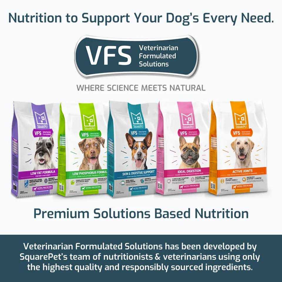 SquarePet VFS Low Phosphorus Formula Dry Dog Food - Nail Gallerys