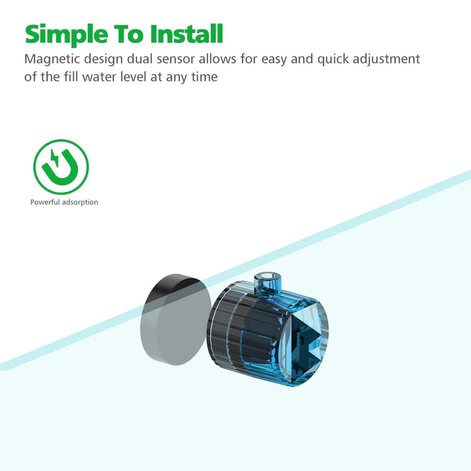 Useek Auto Top Off for Saltwater Aquarium Water ATO System for Both Reef and Fresh Tank - Nail Gallerys