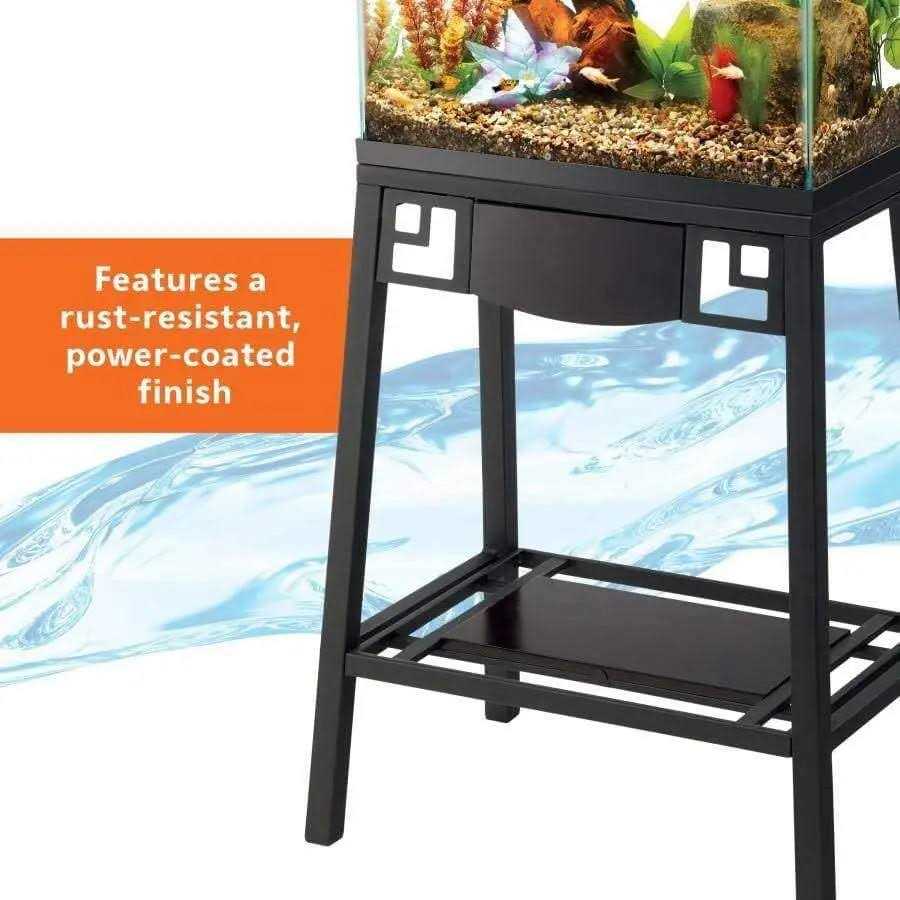 Aqueon Forge Metal Aquarium Stand - Nail Gallerys