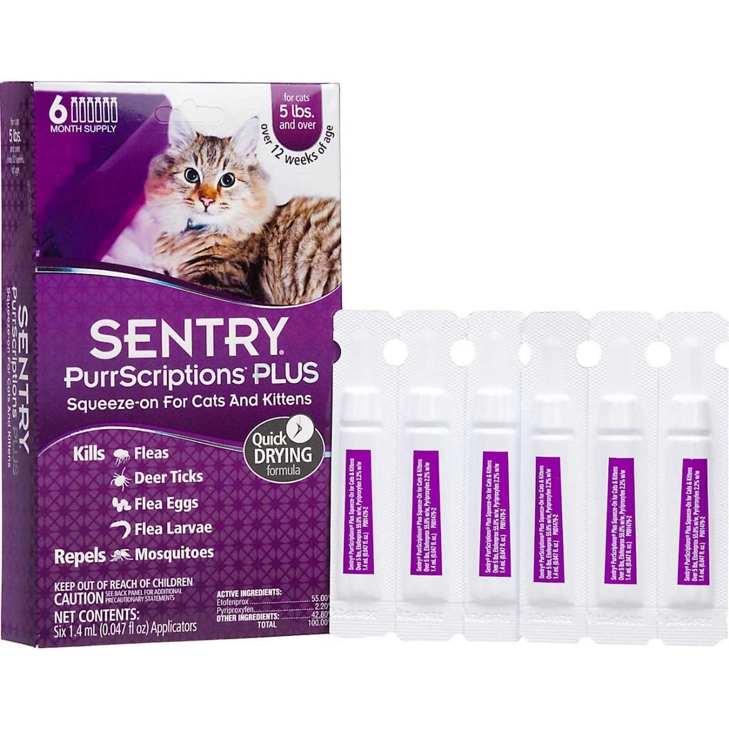 Sentry PurrScriptions Plus Flea & Tick Control for Cats & Kittens - Nail Gallerys