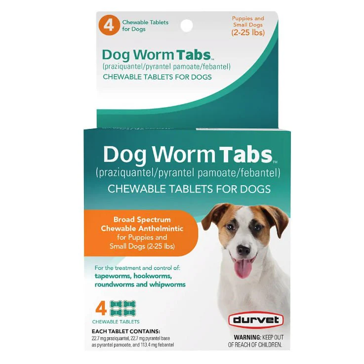 Dog Worm Tabs, Chewable Tablets - Nail Gallerys