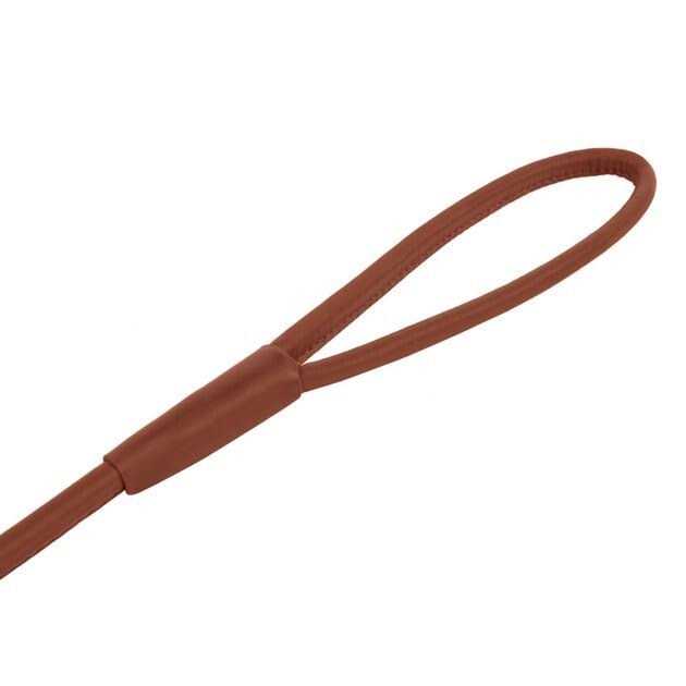 CollarDirect Rolled Leather Dog Leash 4ft Soft Padded Training Leather Dog Lead 6ft - Nail Gallerys