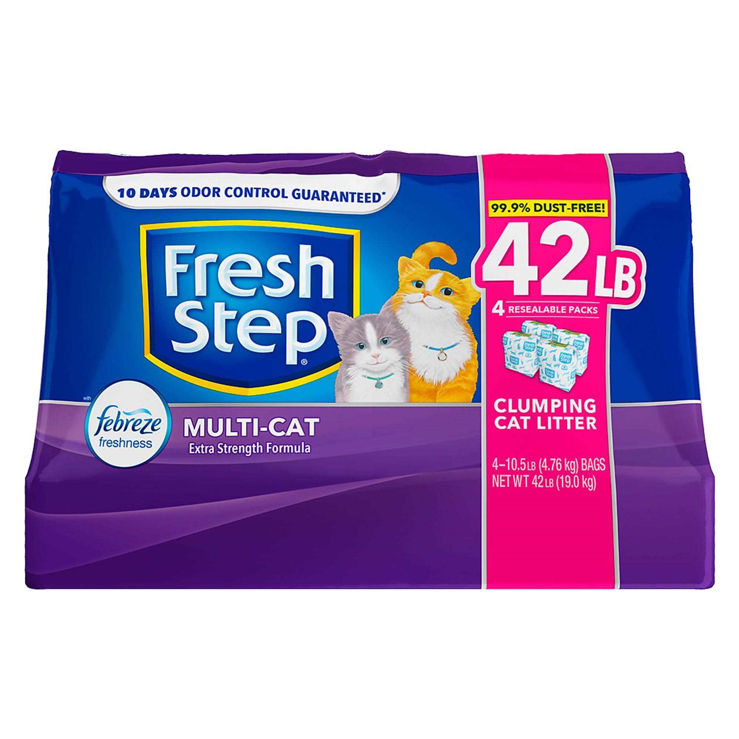 Fresh Step Febreze Scented Multi-Cat Litter - Nail Gallerys