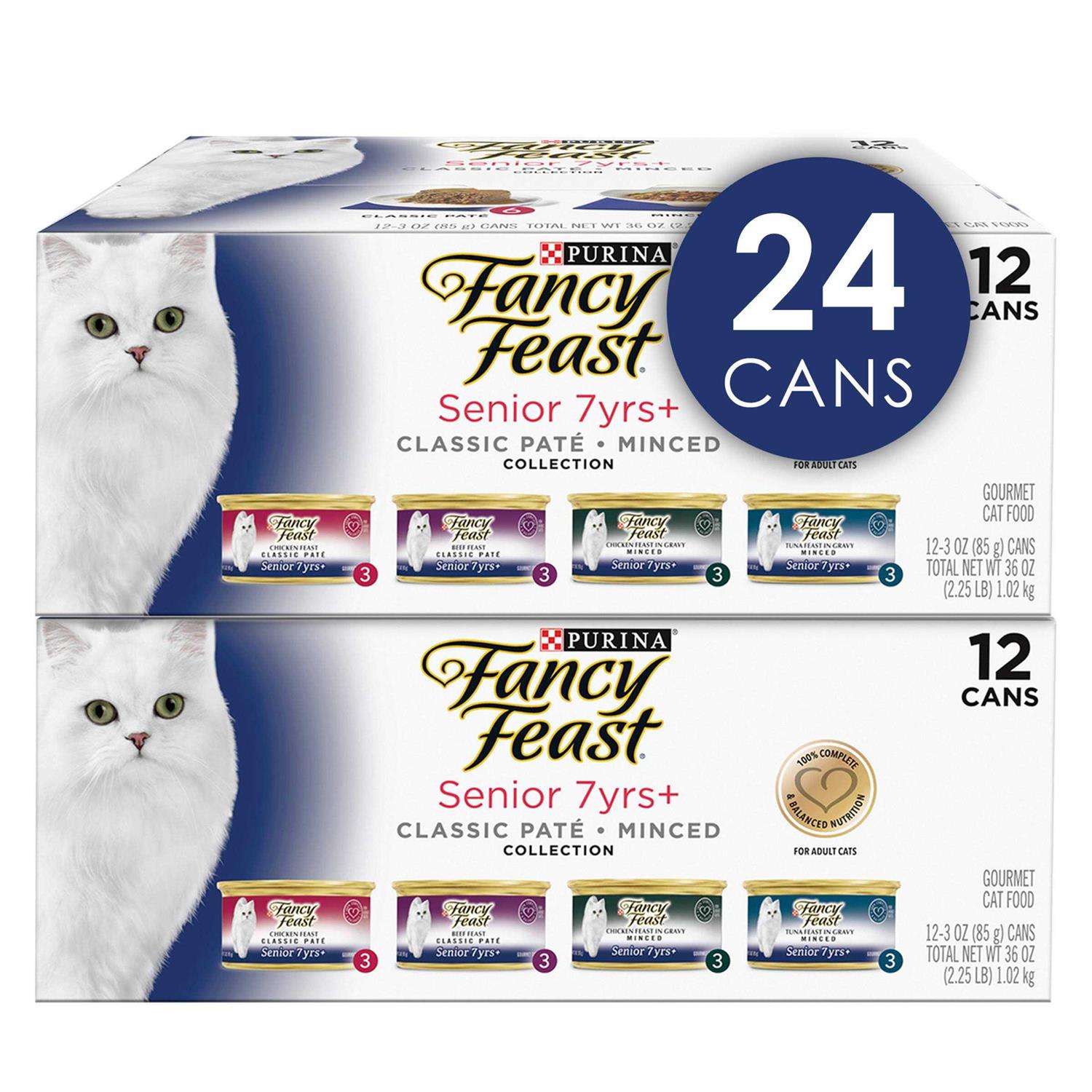 Purina Fancy Feast High Protein Senior Wet Cat Food Variety Pack - Nail Gallerys