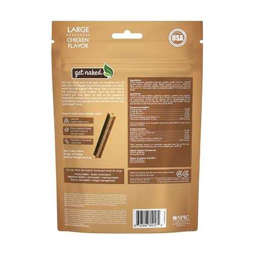 Get Naked Senior Health Dental Sticks Chicken Flavor Grain-Free Dog Treats - Nail Gallerys