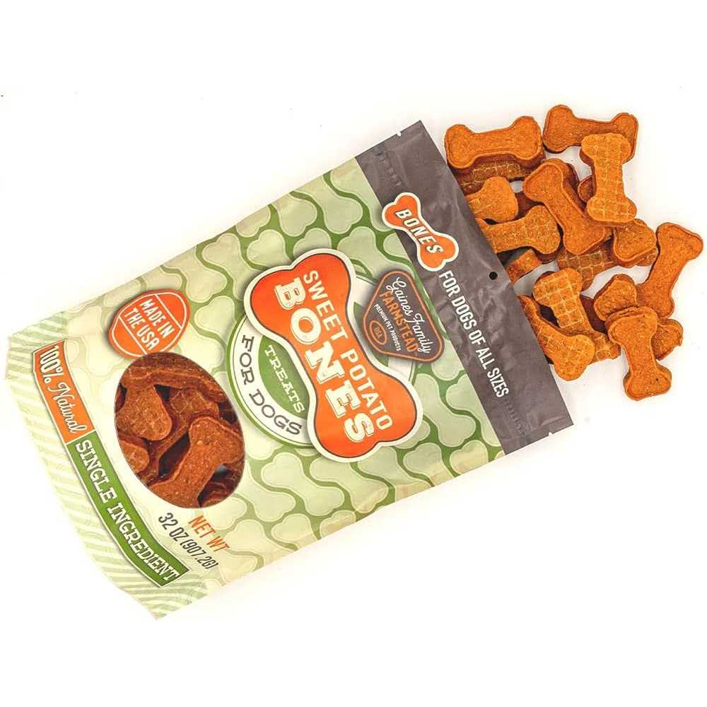 Gaines Family Farmstead Sweet Potato Bones Dog - Nail Gallerys