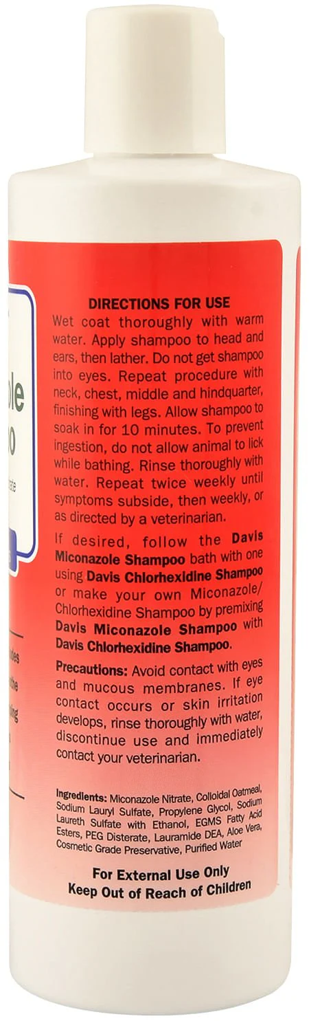 Davis Miconazole Shampoo for Dogs and Cats - Nail Gallerys