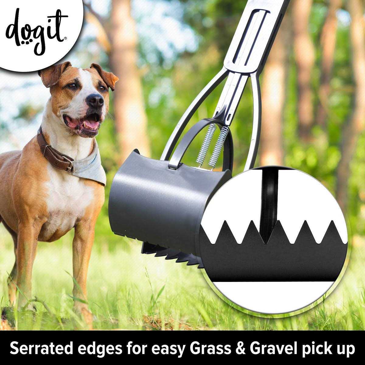 Dogit Clean Jawz Dog Waste Scooper for Grass & Gravel - Nail Gallerys